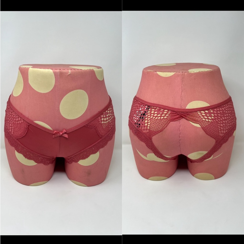 VS Very Sexy Mesh Cut Out Cheeky Panty XS